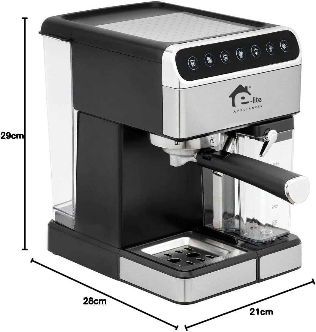 ESPRESSO MACHINE FULLY AUTOMATIC – EEM-020 – 1 YEAR WARRANTY