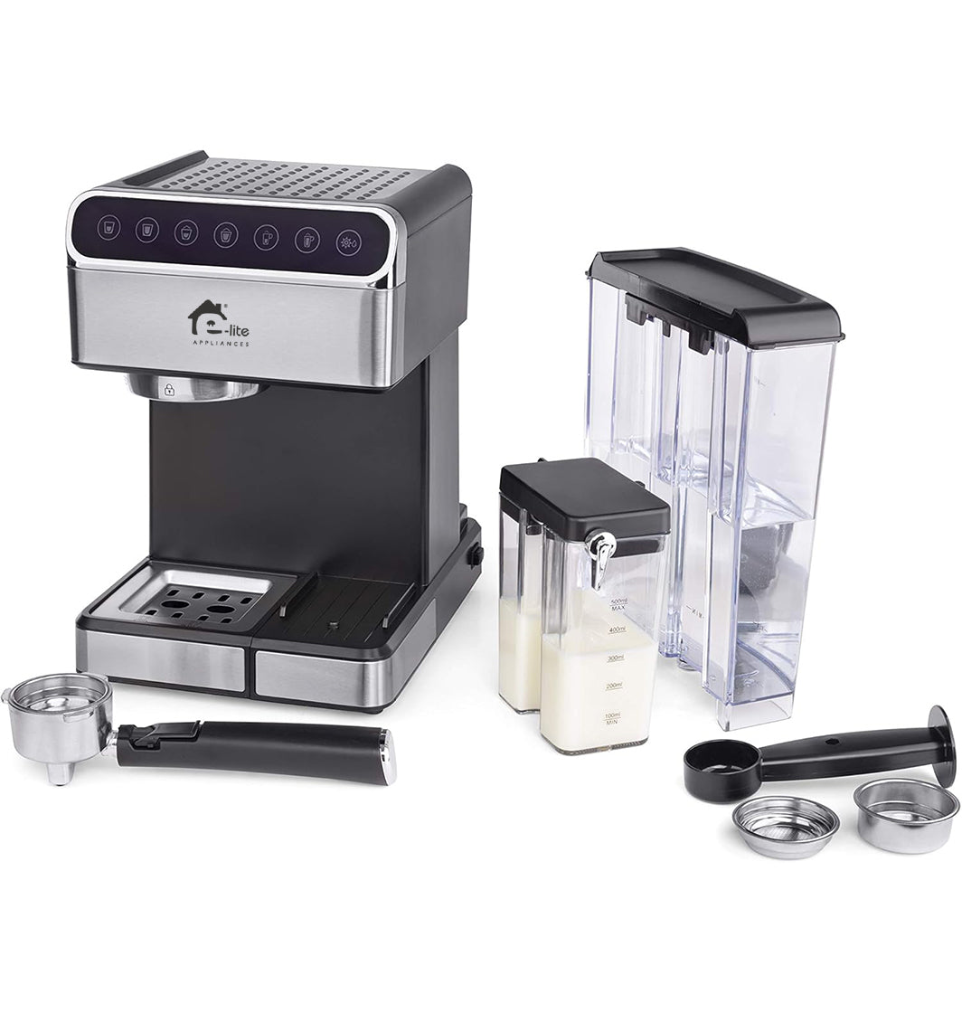 ESPRESSO MACHINE FULLY AUTOMATIC – EEM-020 – 1 YEAR WARRANTY